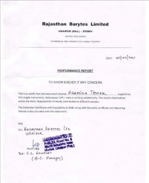 Rajasthan Barytes